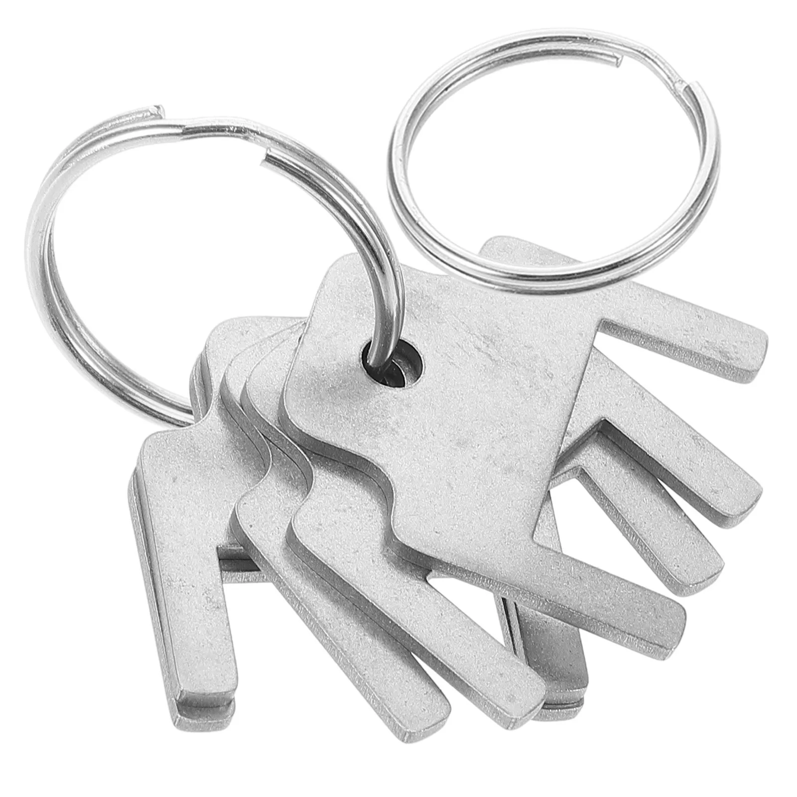 

5pcs Key For Paper Towel Dispenser Stainless Steel Replacement Keys Compatible With 770301 Commercial Tissue Box Lock Core