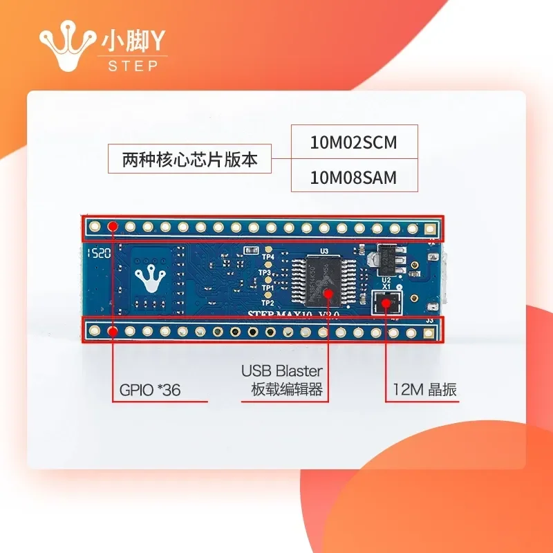 MAX10 FPGA Development Board with Integrated Downloader Recommended for Beginner Learning