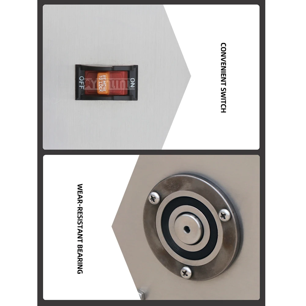 เครื่องขึ้นรูปครัวซองต์เชิงพาณิชย์ เครื่องรีดแป้งครัวซองต์ เครื่องทําขนมปังตัวอ่อน