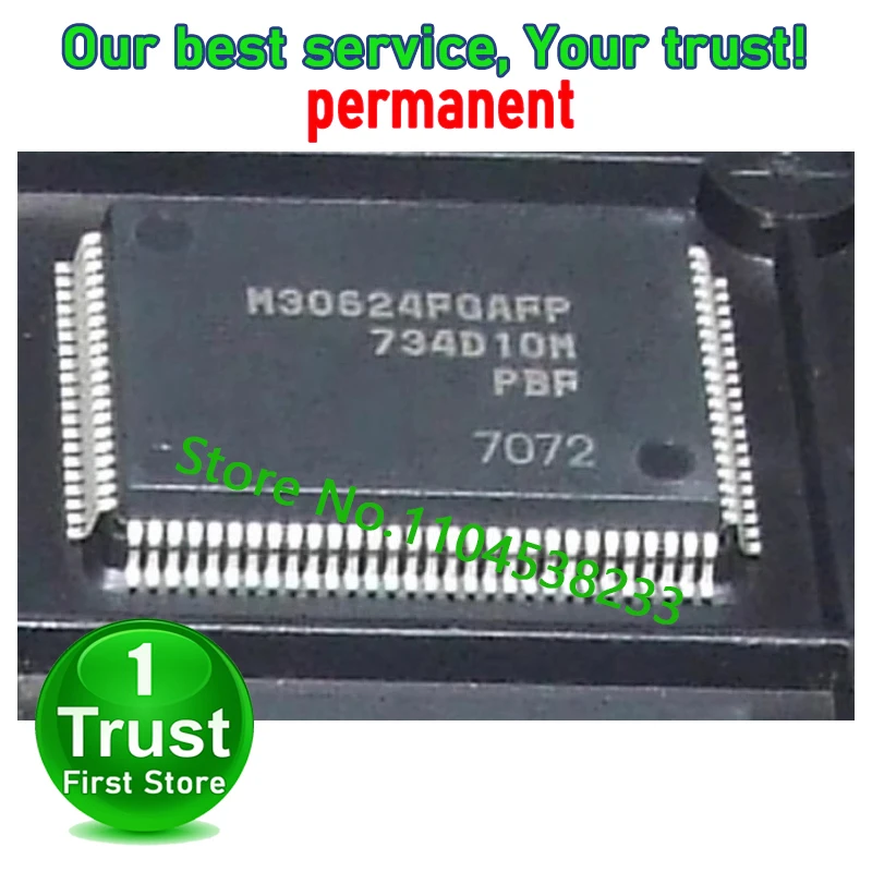M30624FGAGP  QFP-100 M30624 1PCS/LOT Trust First   in stock