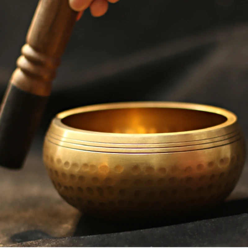 Yoga Balls Foot Singing Bowl Tibetan Bell Meditation Bowls Musical Instruments Percussion Meditation Sound Healing Instrument