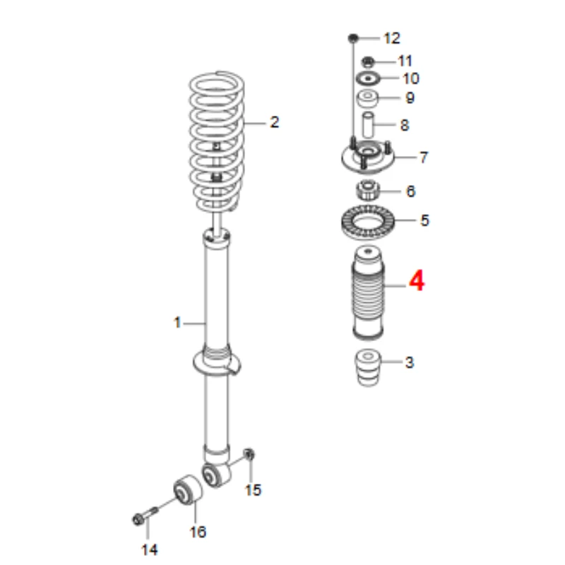 2 uds cubierta antipolvo de choque frontal genuina ABS para Ssangyong REXTON Rodius /Stavic Actyon Kyron 4432308000