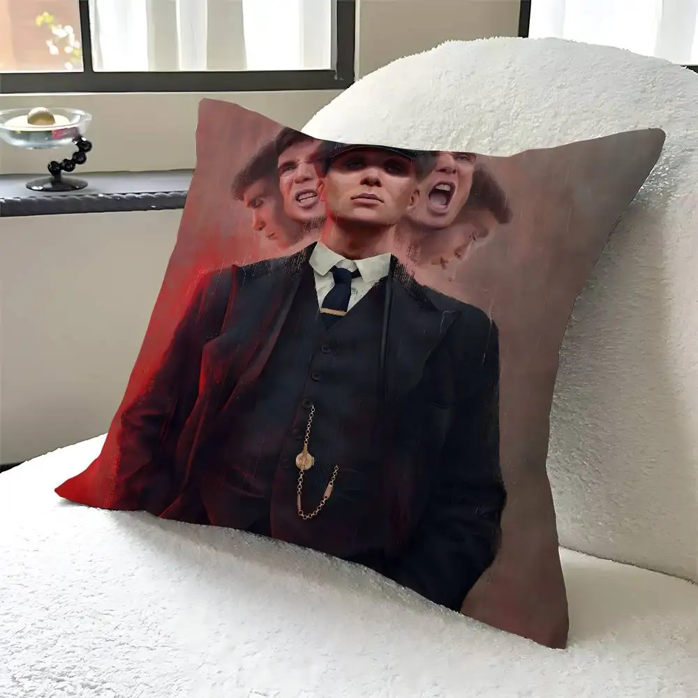 

P-Peaky Blinders Pillow Anime Pillow Sofa Bed Head Pillow Cover Cushion Cover 45x45 Cm Fashion