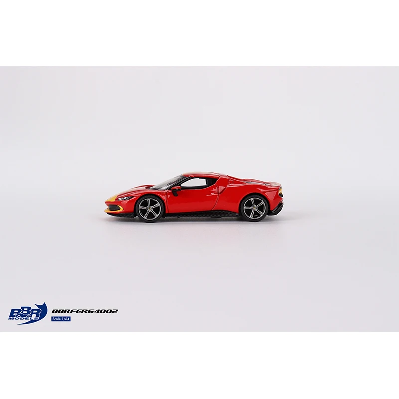 BBR In Stock 1:64 296 GTB Assetto Fiorano Rosso Corsa Diecast Diorama Car Model Collection Miniature Toys