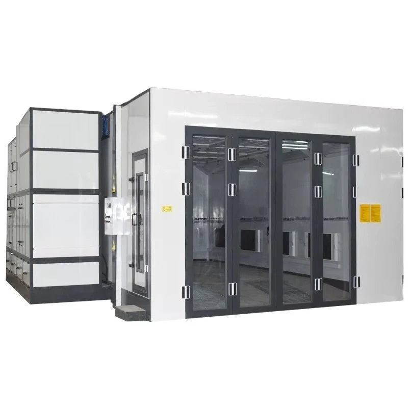 2025 High-Quality Electric Heating Car Spray Booths with LED Baking Heating And High-Efficiency Filter Direct from Supplier