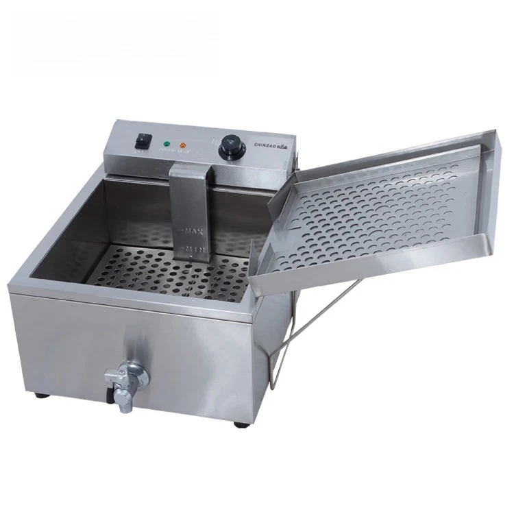 Large Capacity 30L Electric Commercial Potato Chips Fryer Tomato /Donut Cake Deep Fryer