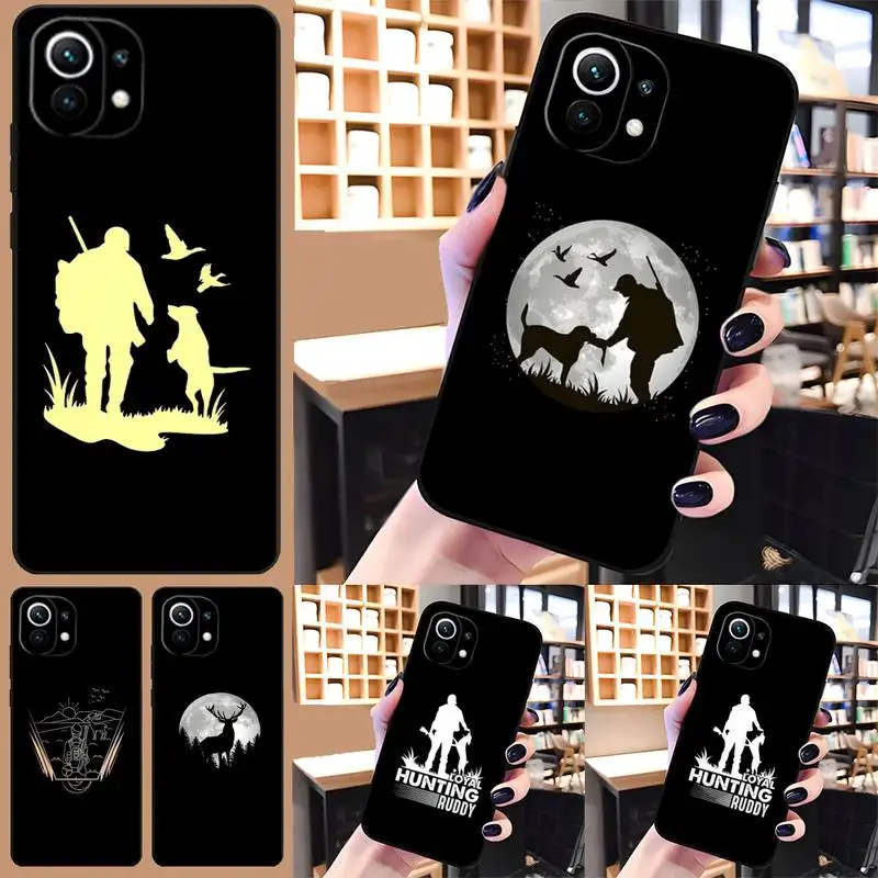 Hunter Dog Hunting Phone Case Funda For Redmi Note 11 11E 10 9 8 7 Pro 10T 8A 9S 8T 7A 9A Plus Macia Shockproof Back Cover