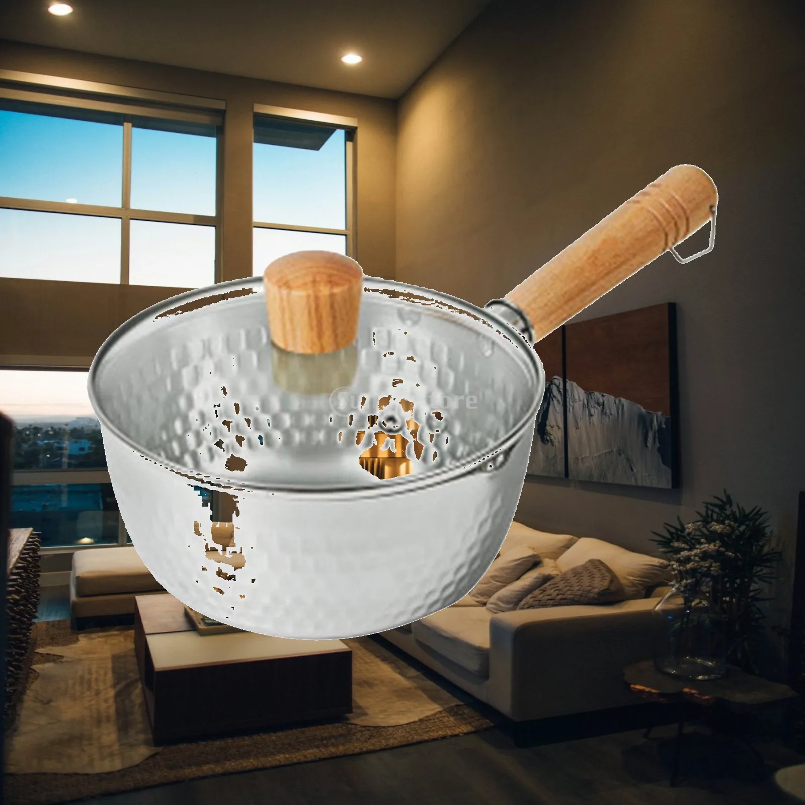 Cooking Pot Stockpots with Lid Saucepan Heating Milk easy to clean Cookware