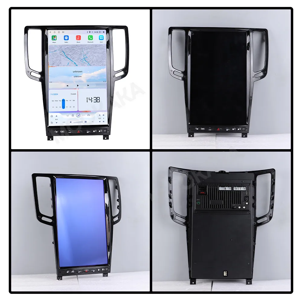 14.5 بوصة كوالكوم لإنفينيتي G25 G35 G37 2007 ~ 2016 مشغل راديو السيارة أندرويد الوسائط المتعددة نظام تحديد المواقع والملاحة رئيس وحدة Carplay #4