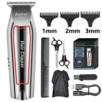 Kemei Hair Trimmer Electric Beard Trimmer for Men Hair Clipper Hair Cutter Machine Haircut Grooming Kit KM-032 Hair Trimmer