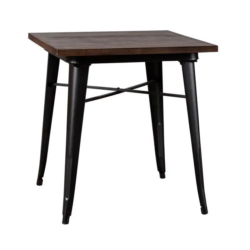 

Modern Retro Café Tables Living Room Side Shop Homestay Café Tables Leisure Metal Furniture Omschrijving MH40ZZ