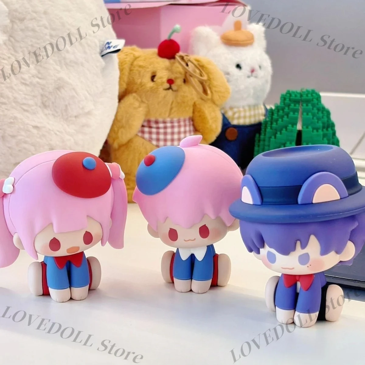 Link Klik Lucas Charles Jo Cosplay Mascotte Garage Kits Miniatuur Beeldje Poppen Dango Anime Accessoires Halloween Kerstcadeau Speelgoed