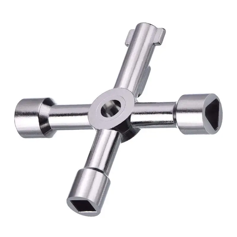 مفتاح ربط كهربائي ، مفتاح صمام عداد المياه ، مفتاح مثلث داخلي ، أداة متعددة الأغراض ، محمولة ، خزانة كهربائية ، مصعد سيارة