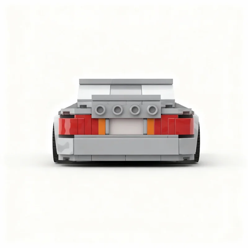 263pcs MOC Lexus LS400 City Champions Model Building Blocks Construction Toy Christmas Gifts DIY Creative Idea Education Brick view 3