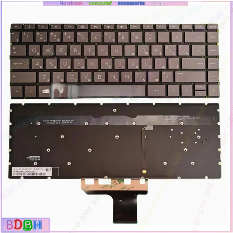 New Canadian French Italian Nordic Portuguese Swiss UK Keyboard For HP 13-AN 13-AP Envy 13-AG 13m-AG 13-AH 13-AQ 13-AR BACKLIT