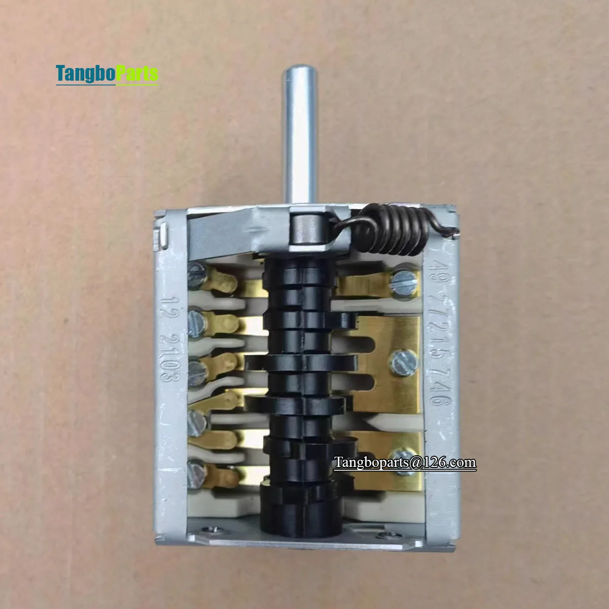 

16A 49.27215.746 Rotary Gear Switch For MARENO Stove Fryer Replacement