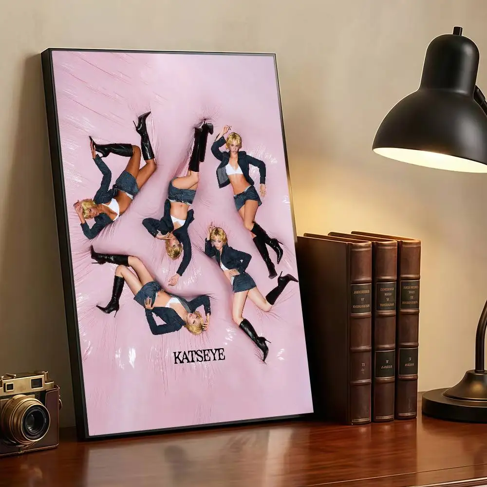 Girl Band K-KATSEYE WILD Peelable Self-adhesive Poster Stickers Are Suitable For Frameless Wall Decoration In A Room - view 3