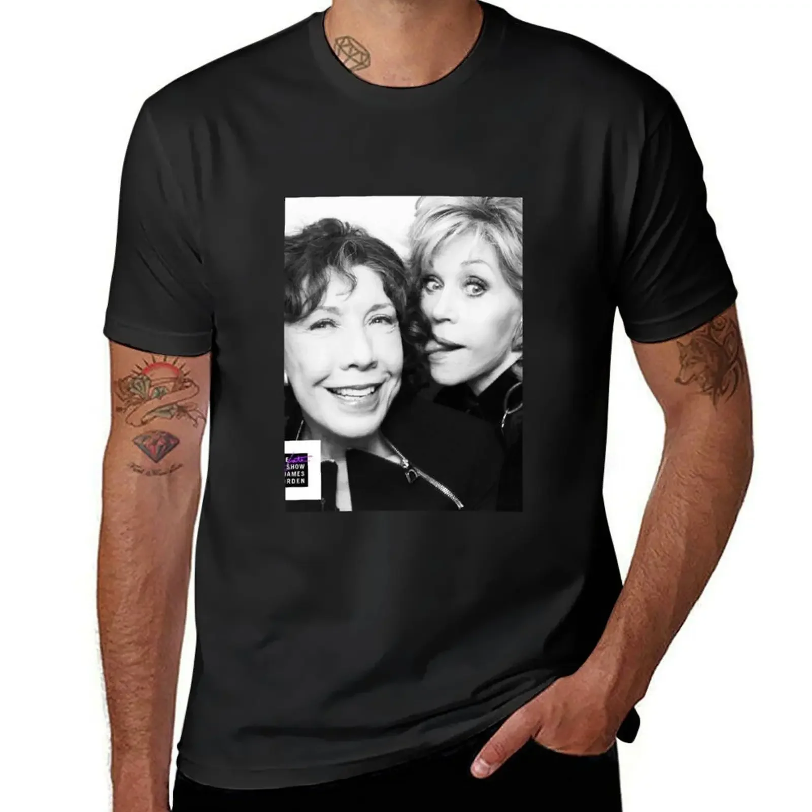 Jane Fonda and Lily Tomlin T-Shirt tees anime t shirts plus size tops vintage t shirts for men graphic