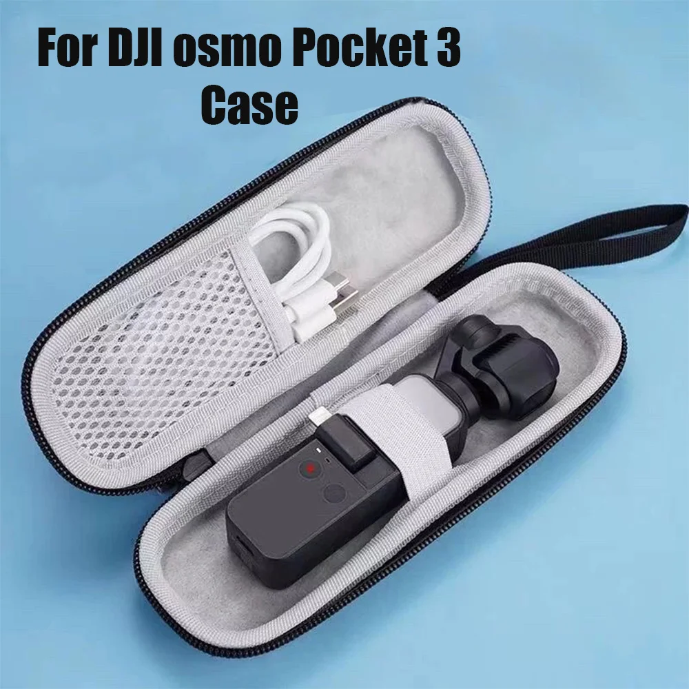 Étui de transport compact pour DJI Osmo Pocket 3, garde les accessoires en sécurité et organisés à tout moment