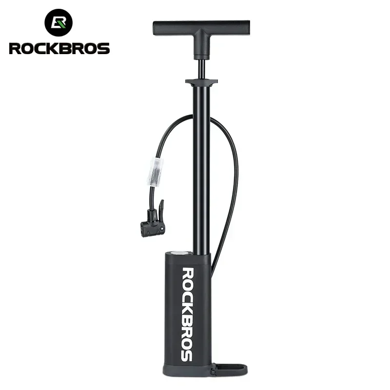 

ROCKBROS Bike Pump 160PSI High Pressure Bicycle Pump Multi-Purpose Air Pump Stainless Steel FV/AV Freeze-Resistant Accessories