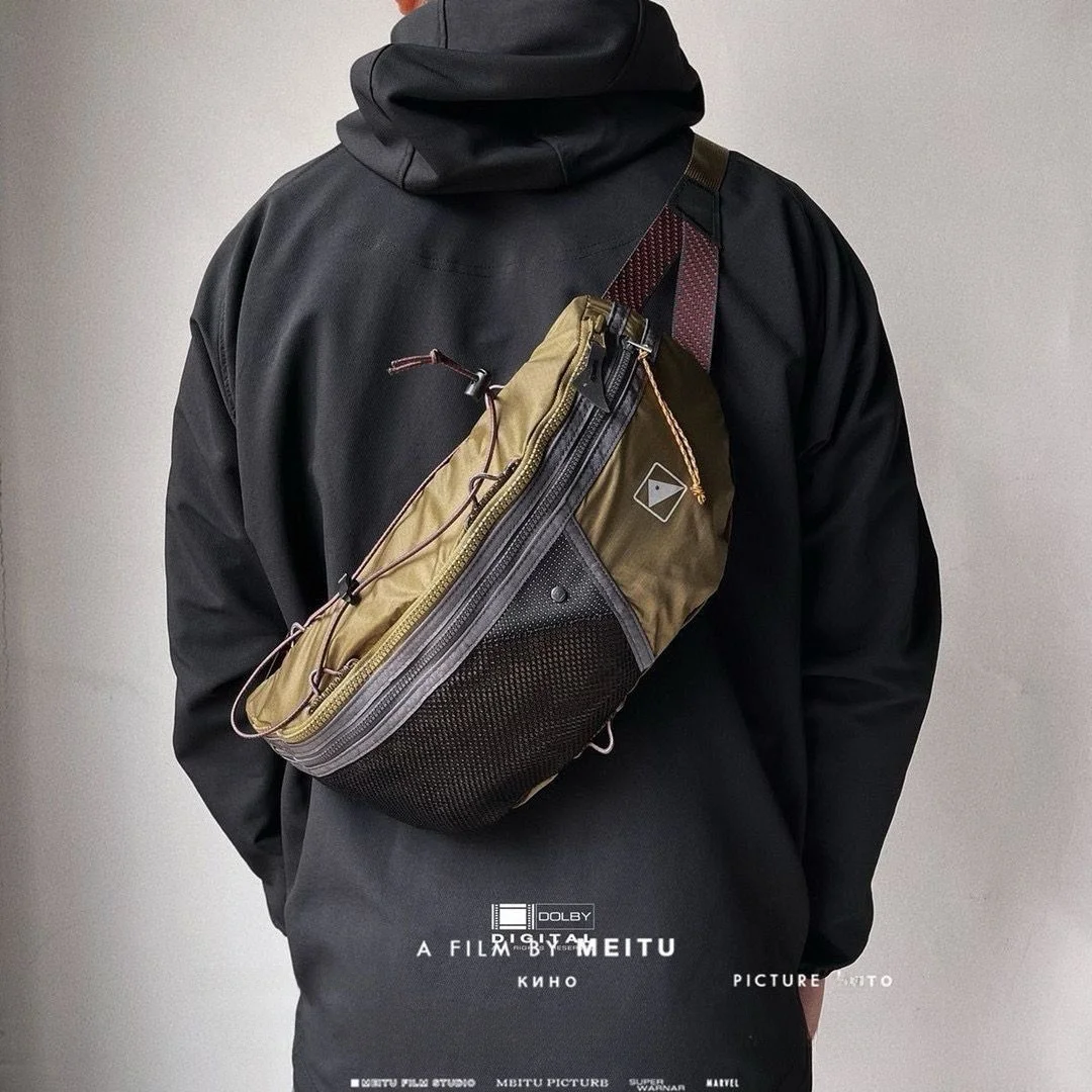 5L ex Sport all'aria aperta Bapa Materiale in nylon Borsa pettorale resistente all'usura Modello geometrico Sle casual per ciclismo e equitazione