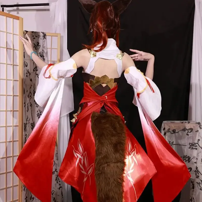 تينغيون أزياء تنكرية هونكاي ستار ريل كرنفال موحدة شعر مستعار أنيمي أزياء الهالوين لعبة الرجال