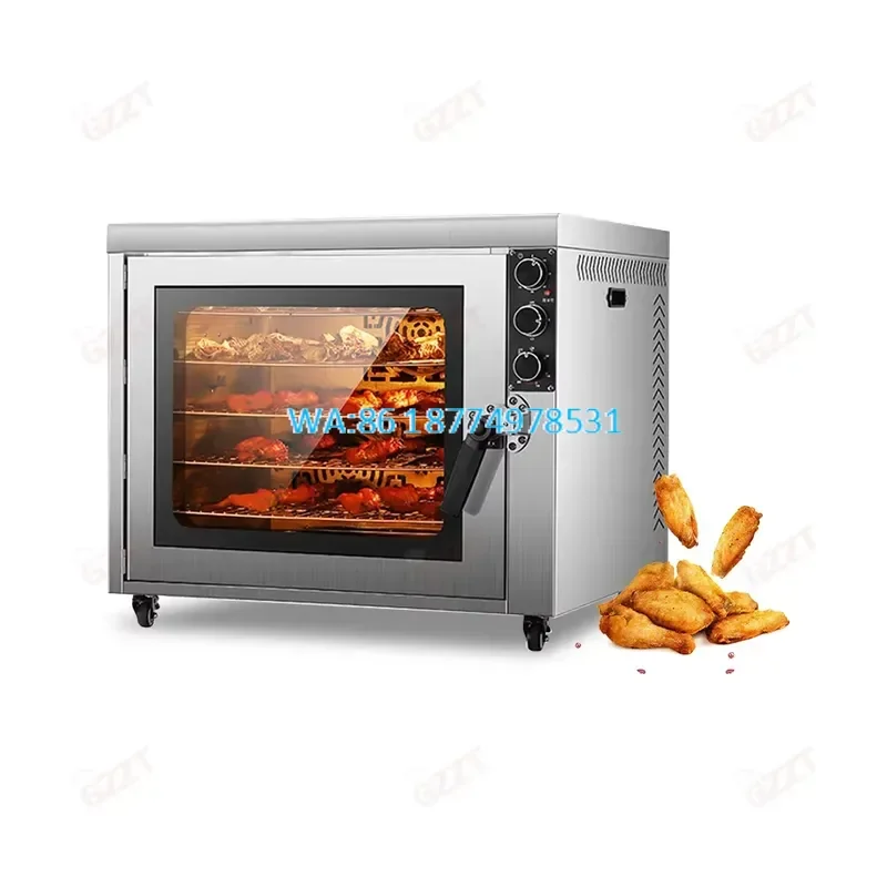 Wmwmnu for Quality Stainless Steel Rotisserie Intelligent Timing 90 Mins 110L Capacity 5-layer Chicken Rotisserie Oven With