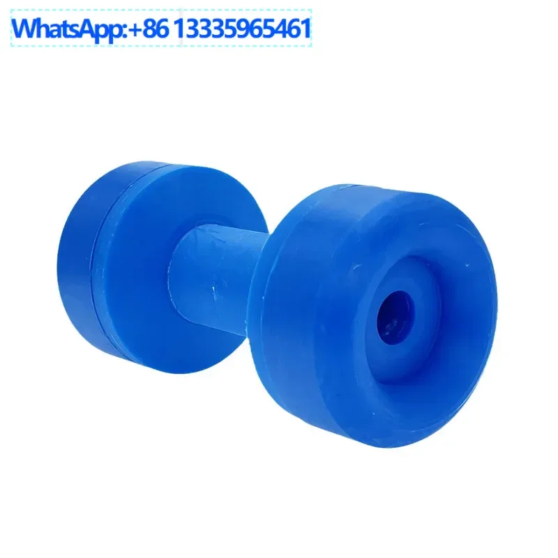 

4PCS Yacht Trailer Boat Head Combination Roller Blue Front Support Motorboat Assault Boat Marine Trailer Accessories