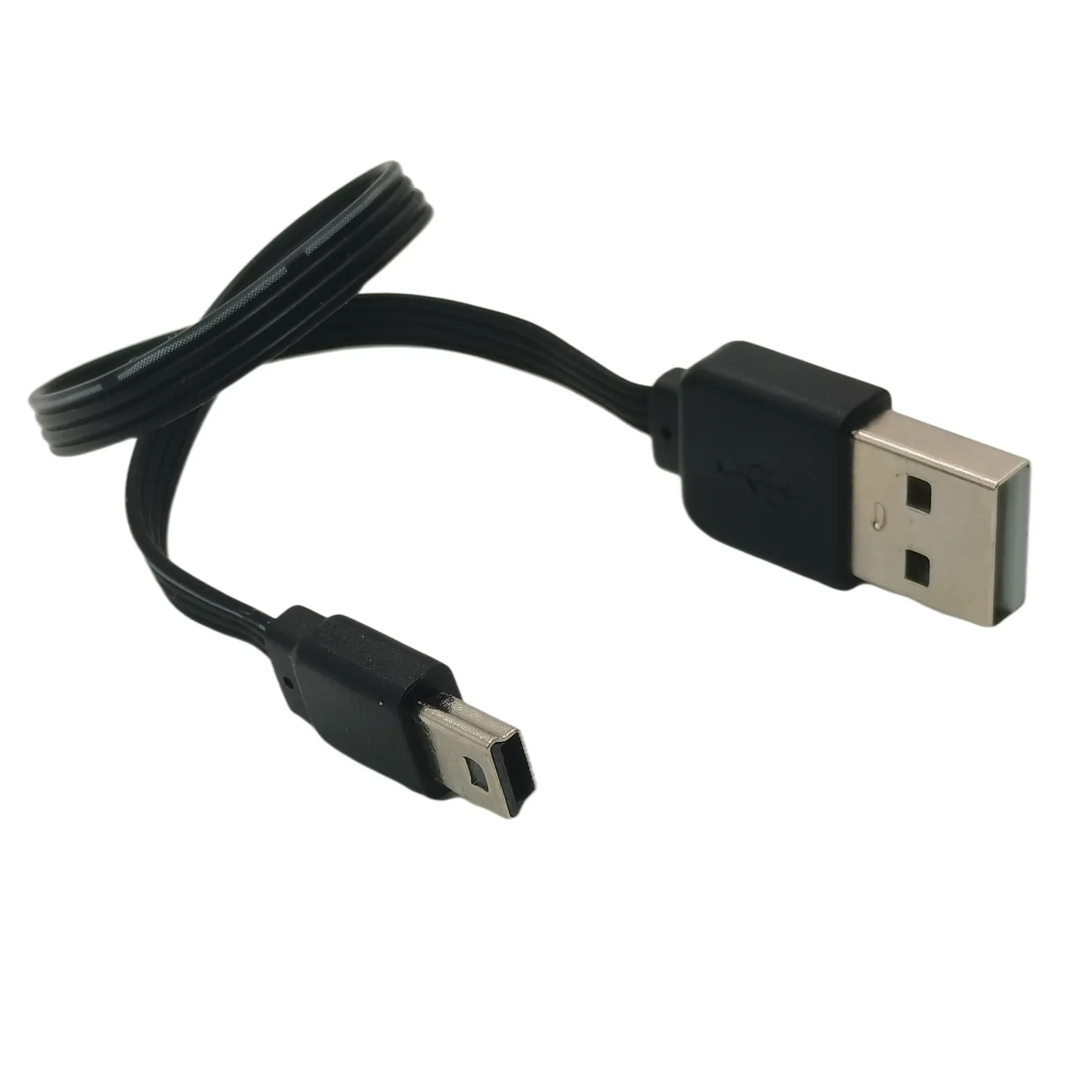 2.0 USB męski do Mini kabel USB w dół prostopadły 90 stopni 0.1m 0.2m 0.3m 0.5m do aparatu MP3 MP4 Tablet odtwarzacz wideorejestrator samochodowy GPS