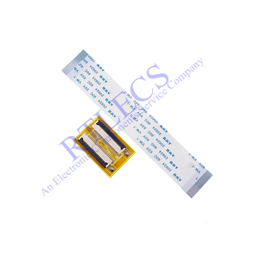 2 Sets 0,5mm Pitch FPC Kabelverlängerungsadapter 6 8 10 12 14 16 20 22 24 30 32 34 36 40 45 50 54 60 Pin FFC Kabel Gleiche Seite – Detail 2