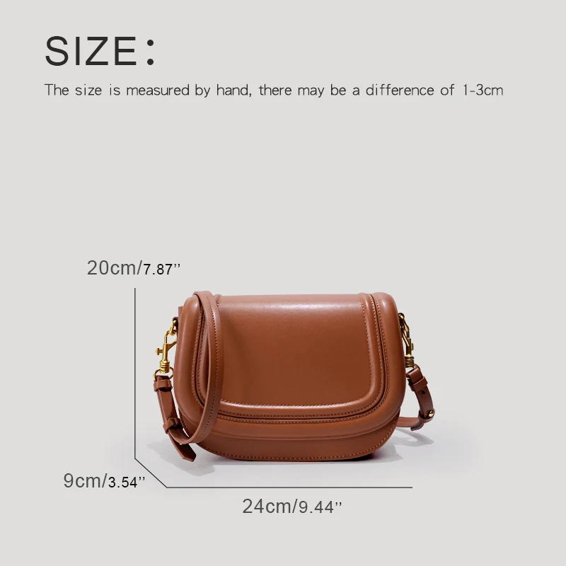 Casual Saddle Bags For Women Luxury Designer Handbags Purses 2024 New In PU Splicing Design Wide Straps Small Underarm Shoulder