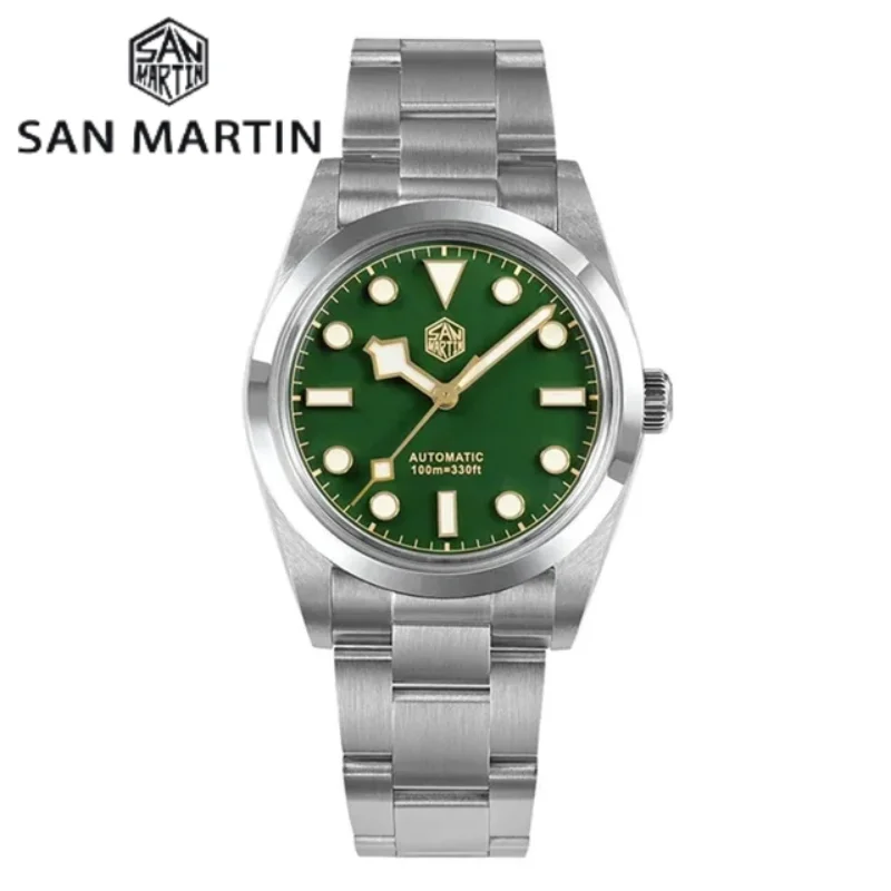 San Martin Vintage 36mm BB36 Explore Climbing Series Luxury Men Watch Couples Sport Watches Automatic Mechanical 10Bar Relogio