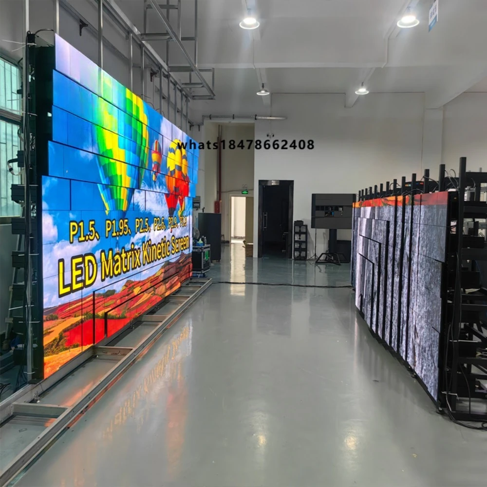 Colorful Energy 2024 Hot Sale Fine Pitch Commercial LED Matrix Screen Moving Film Screen High Visibility
