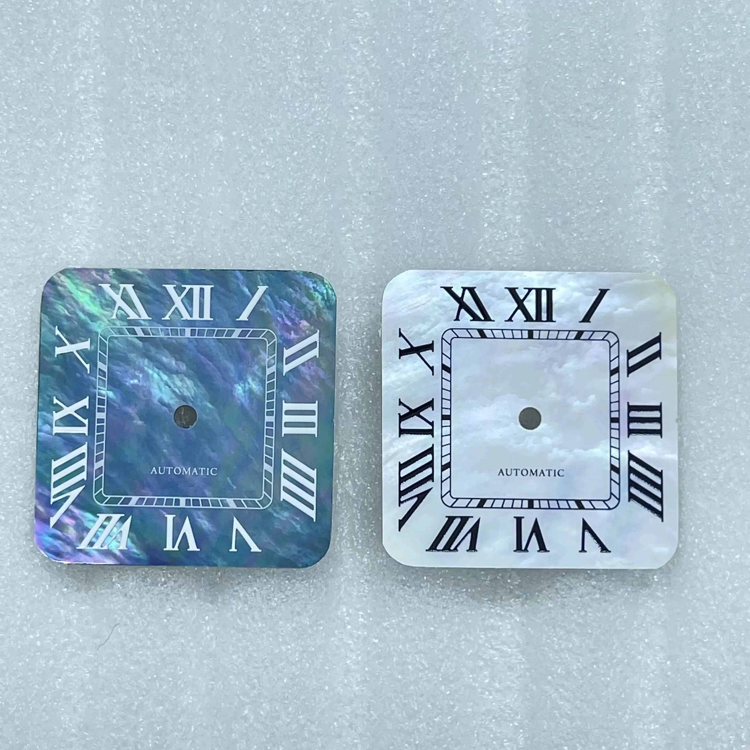 27mm Square Roman Watch Dial Suitable for NH35 36 Mechanical Automatic Movement Watch Modification Accessories Customizable Logo