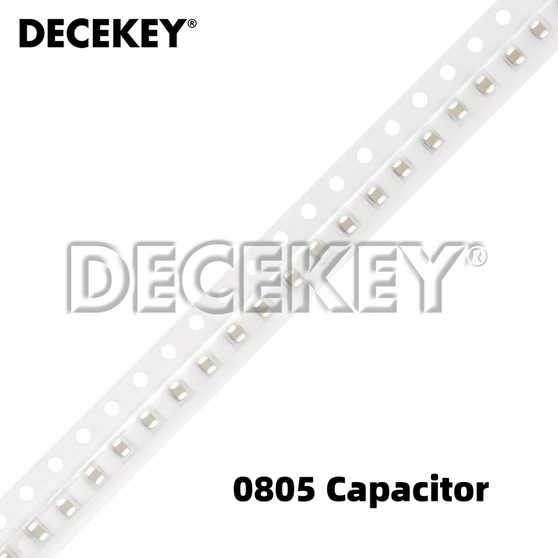 100pcs 0805 SMD Chip Multilayer Ceramic Capacitor 0.5pF - 47uF 10pF 22pF 100pF 1nF 10nF 100nF 0.1uF 1uF 2.2uF 4.7uF 10uF 22uF