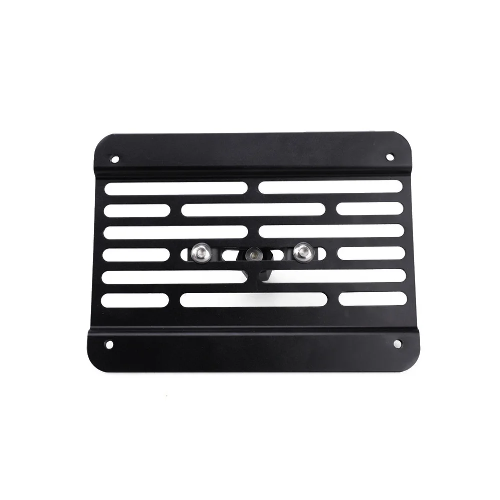 Modern Aluminum Alloy License Plate Mount With Tow Hook For Brz For Wrx For Wrx STI 2013 Later Years Black Automotive Trim