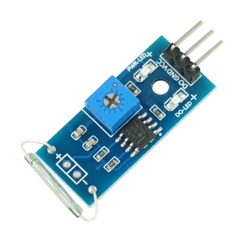 LM393 Reed Sensor Module Magnetron Module Reed Switch For Arduino Diy Kit