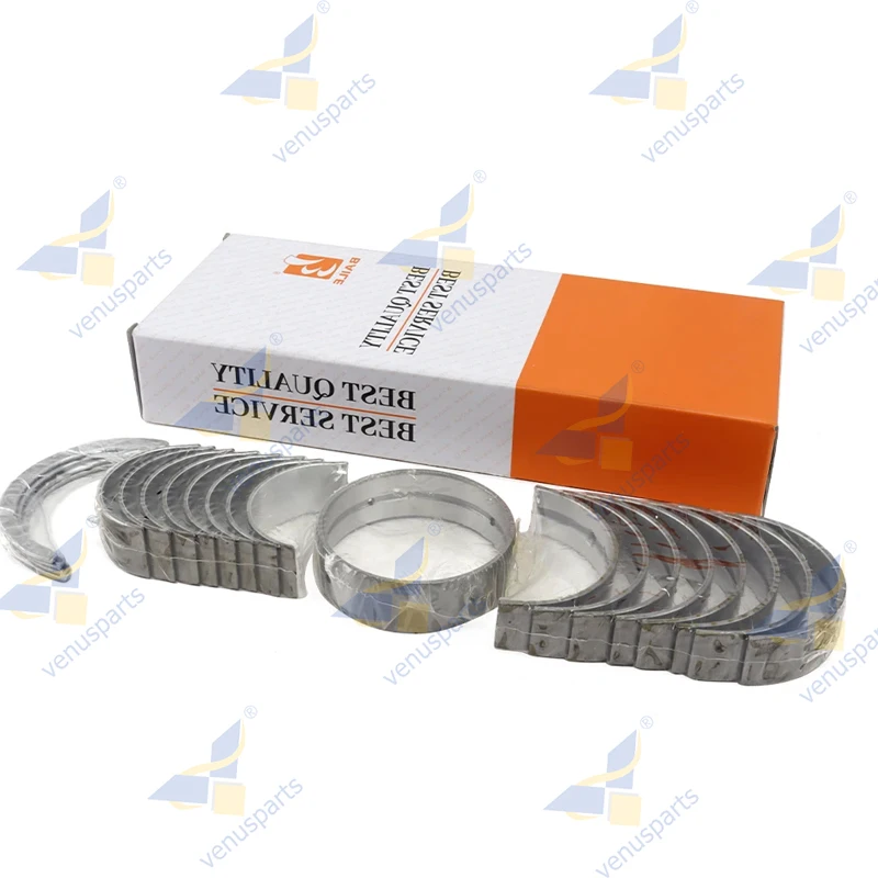 

Crankshaft Main Bearing & Con Rod Bearing + Thrust Washer For Kubota D1803 Overhaul Rebuild Kit