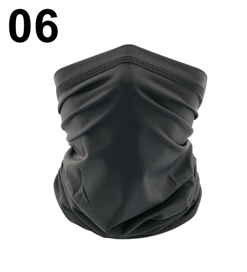 Half Face Bandana Schal Radfahren Angeln Wandern Sport Weiche Glatte Elastische Atmungsaktive Schlauch Hals Abdeckung Männer Taktische Gesicht Schal – Detail 16