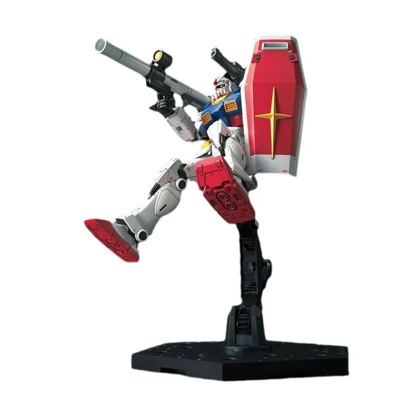 Gundam Bandai HG 1/144 RX-78-02 GUNDAM THE ORIGIN Ver Action Figure Montage Modell Original Anime Modell Spielzeug Geschenke Für