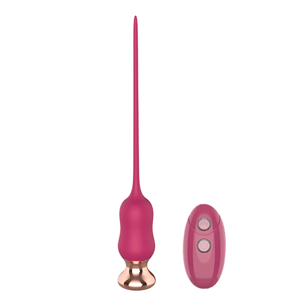 Urethral Catheter Dilators Penis Plug Vibrator Sex Toys for Man Vibrating Urethral Plug Stimulator Wireless Remote Contriol