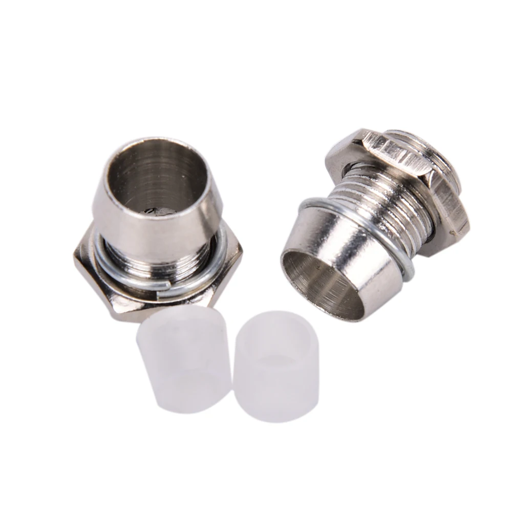 10 teile/los LED Halter Kupfer Metall 5mm Leuchtdiode LED Halter Halterung Panel Display Leuchtende Rohr Halter Großhandel