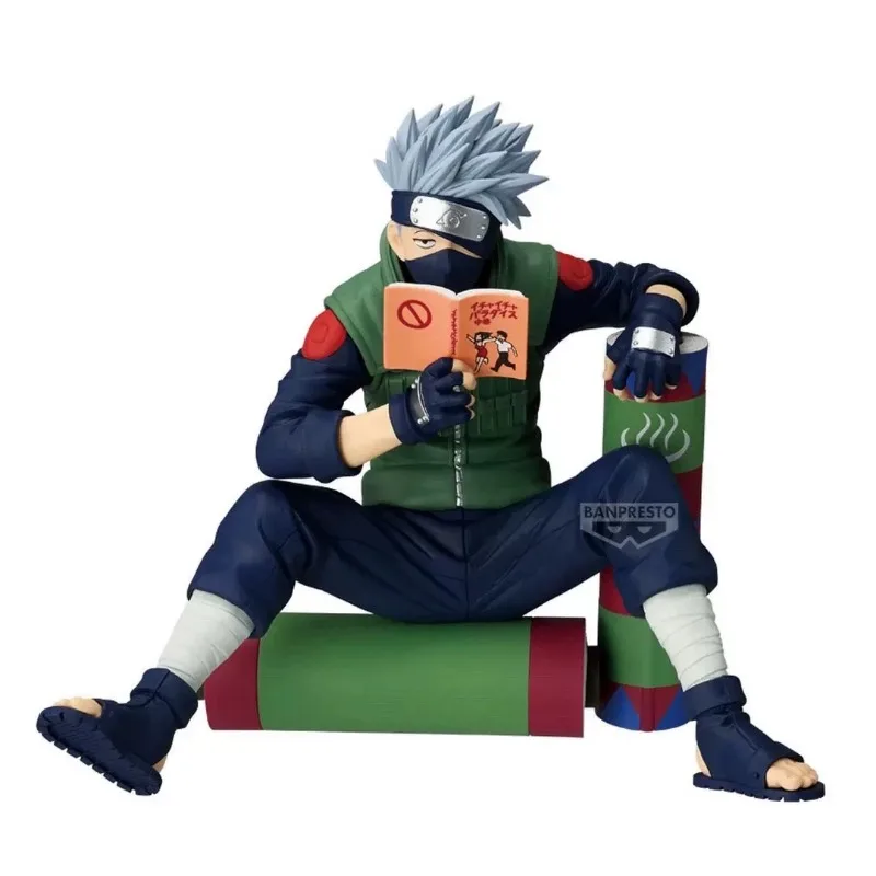 Bandai Original BANPRESTO Naruto 72 Series- 03 Hatake Kakashi Uzumaki Naruto PVC Anime Action Figure Collectible Model Toys - view 4