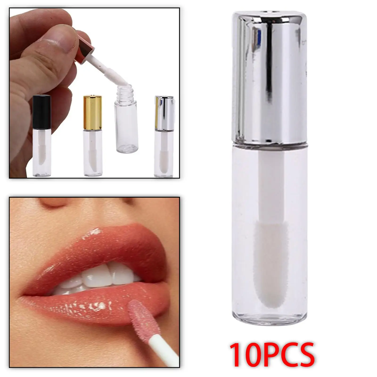 3x10 stks Lipgloss Buizen Lippenbalsem Containers Buizen Transparant DIY Cosmetische Accessoires Mini Lip Olie Buizen voor Vrouwen meisjes DIY