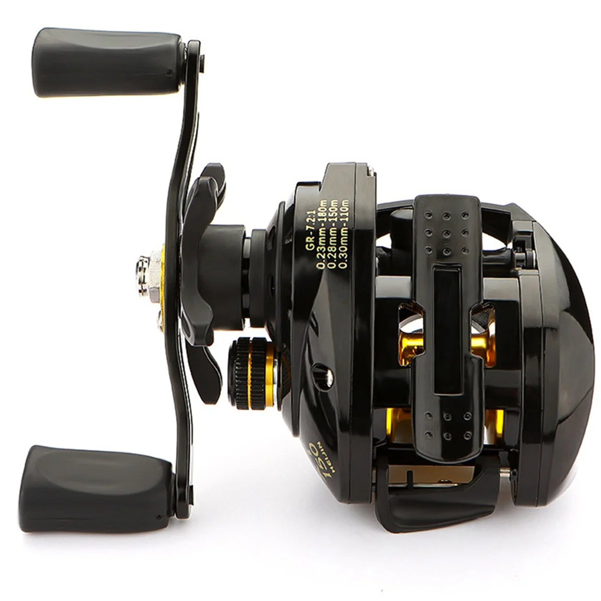 

15KG Max Drag Fishing Reel for Bass in Ocean Environment Reel Fishing Accessories Fishing Reel Left Hand