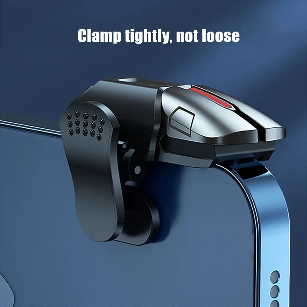 Mobile Phone Gamepad Mobile Triggers 6 Fingers L1R1 Phone Gaming Controller Joystick Game Trigger for PUBG Gamepad Controller