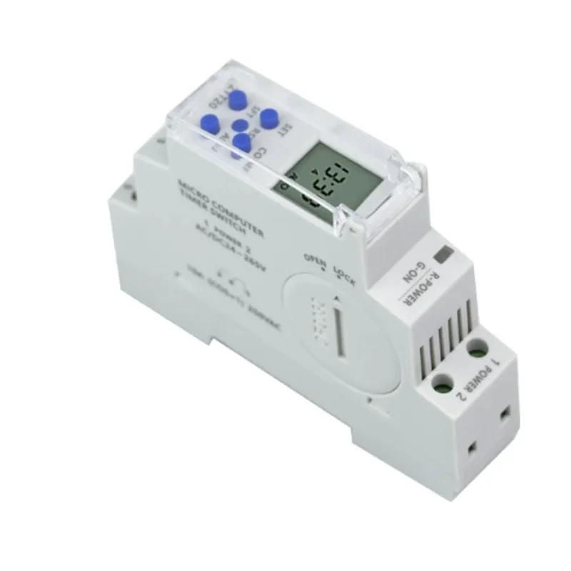 Time control switch ZYT20 ultra-thin intelligent cycle computer time control timing controller switch 24V-220V