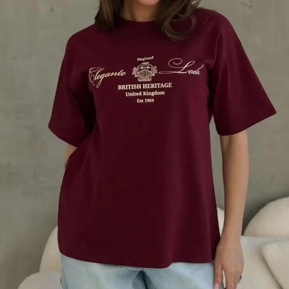Relaxed Fit Shirt Fashionable Round Neck For Club For Home XXXL 118cm Bust, 76cm Length Loose Round Neck Shirt All Season Wear