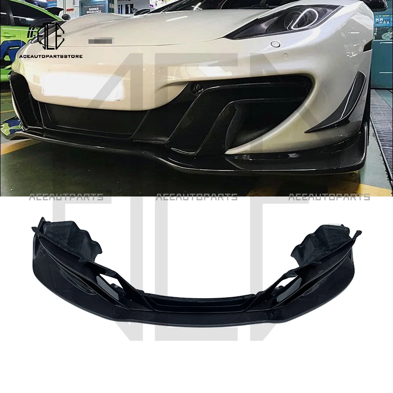 

D Style Carbon Fiber Front Lip Rear Diffuser Side Skirts Spoiler Body Kit for Mclaren MP4-12C