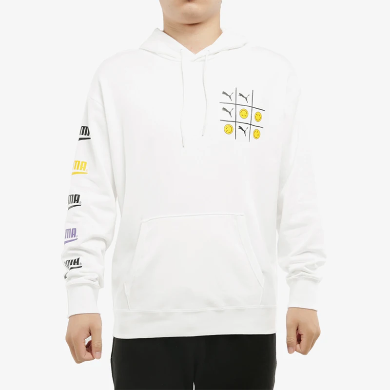 

Оригинальная зимняя спортивная толстовка с капюшоном и принтом для мужчин и женщин Puma 530368-02